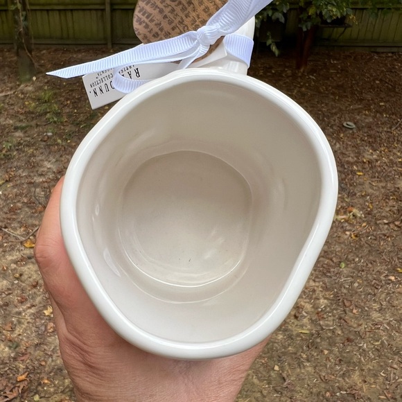 NWT Rae Dunn CLUCK Double Sided Chick Ceramic Mug - Picture 4 of 10